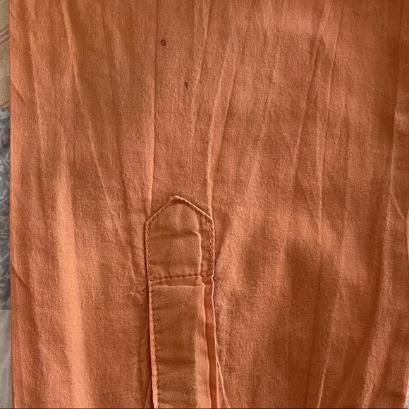 CP Shades Orange SHiRt Long Sleeve 100% Cotton Shirt, size L - Picture 9 of 9